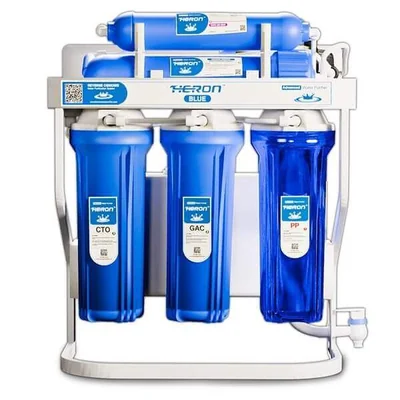 75 GPD Heron Blue RO+T33 Water Purifier (5 Stage)