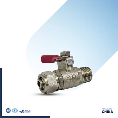Ball Valve 1/4 thread by 10mm (China)