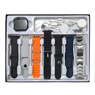 Max 125 smart watch with 7 straps