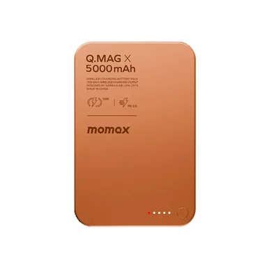 Momax Q.Mag X Magnetic Wireless Power Bank - 5000mAh