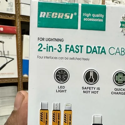 RECRSI 2-in-3 240W Fast Data Cable