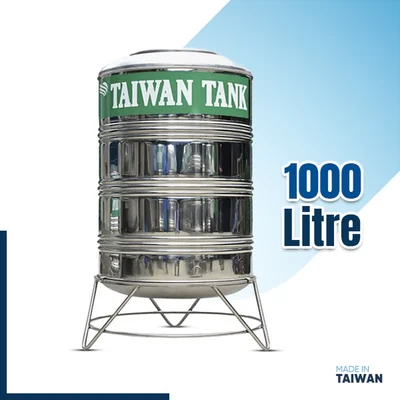 Stainless Steel Water Tank – 1000 Liters (Taiwan)